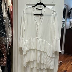 White Zara Tunic NWT